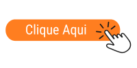 
Botão retangular com cantos arredondados e fundo laranja, com o texto Clique Aqui e um cursor em forma de mão clicando no botão.